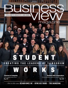 January 2024 cover of Business View Magazine