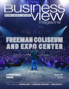 The latest issue cover for Business View Magazine