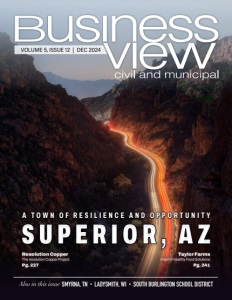 The latest issue cover for Business View Civil and Municipal Magazine