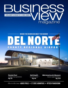 The Latest issue cover for Business View Magazine