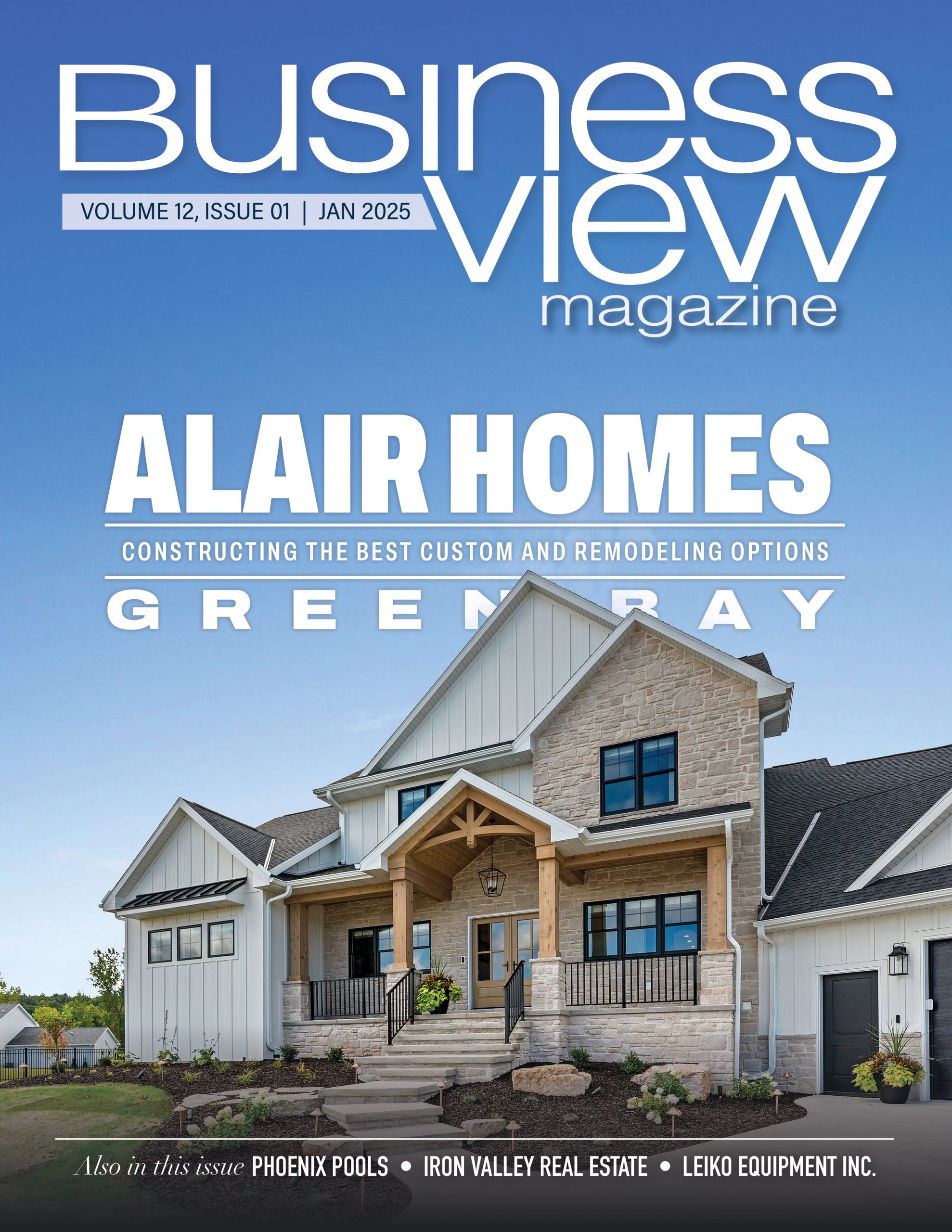 The latest issue cover for Business View Magazine