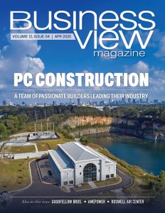 The latest issue cover for Business View Magazine