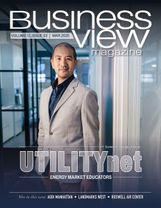 The latest issue cover for Business View Magazine